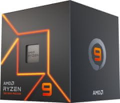 AMD Ryzen 9 7900 procesor, 12 jezgri, 24 threada, 3,7 GHz, 5,4 GHz Boost, Wraith Prism hladnjak (100-100000590BOX)