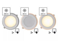 EMOS Extensio LED panel, okrugli, ugradni, neutralno bijela, 5,5 W (ZD1312)