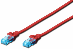 Digitus UTP kabel, CAT.5e, 1m, crvena (DK-1511-010/R)