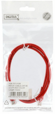 UTP kabel, CAT.5e, 1m, crvena (DK-1511-010/R)