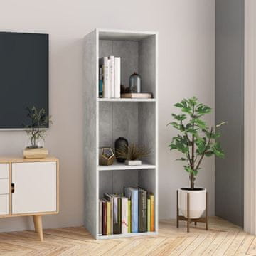 Vidaxl Polica za knjige/TV stalak betonsko-sive boje 36x30x114 cm