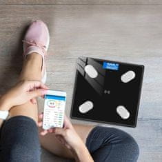 Verkgroup Smart LCD kupaonica Vaga Bluetooth s aplikacijom do 180kg