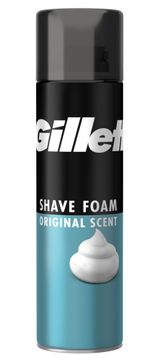 Gillette muška pjena za brijanje Classic Sensitive, 200ml