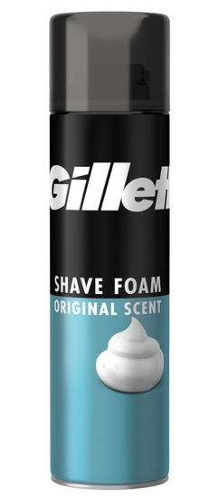 Gillette muška pjena za brijanje Classic Sensitive, 200ml