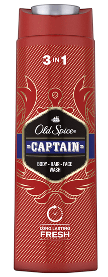 Old Spice Pro Man Captain gel za tuširanje, 3u1, 400 ml