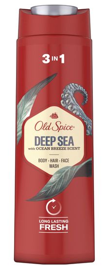 Old Spice gel za tuširanje, Deep Sea, 400 ml