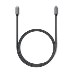 Satechi kabel, pleteni, USB-C, 40Gb/s, 80 cm, sivi