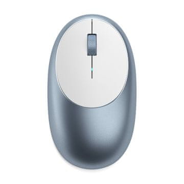 Satechi M1 miš, bežični, Bluetooth, plava