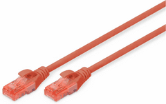 Digitus UTP kabel, CAT.6, 0,25m, crvena (DK-1617-0025/R)