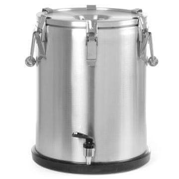 Hendi Čelična termos posuda s slavinom za transport hrane 25L - 710234