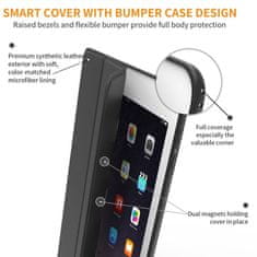 Tech-protect Smart Case maska za iPad 9.7'' 2017/2018, crno