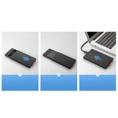 Ugreen CM237 vanjski box za SSD / HDD 2.5'' - USB 3.0 SATA, crno