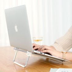 Ugreen LP230 držač za laptop 11-17'', srebro