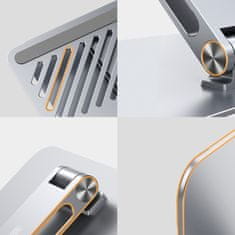 Ugreen LP339 držač za laptop 13-17.3'', srebro