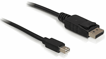 Delock kabel, DisplayPort-DisplayPort mini, 2m, 4K, 60Hz, crna (82438)