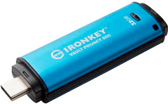 Kingston Ironkey USB ključ, 32GB, USB-C, metal (IKVP50C/32GB)