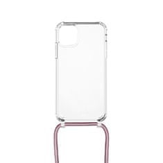FIXED Pure Neck zaštitna maskica s ružičastom vezicom za Apple iPhone 11 (FIXPUN-428-PI)