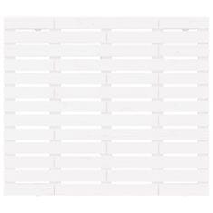 Vidaxl Zidno uzglavlje bijelo 96x3x91,5 cm od masivne borovine