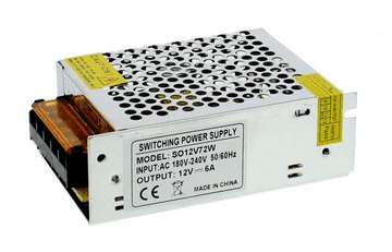 Well IP20, Ind. Kovi. 12V - 6A - 72W, 1 Kopija