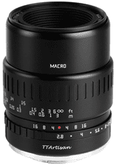 TTArtisan APS-C MF 40mm F/2,8 makro objektiv za Sony E