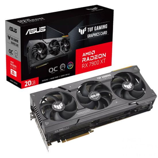 ASUS TUF Gaming Radeon RX 7900 XT OC grafička kartica, 20 GB GDDR6 (90YV0IV1-M0NA00)