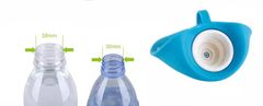 Irodori Vet Prijenosna boca za vodu za kućne ljubimce Leaf 580ml Irodori Vet