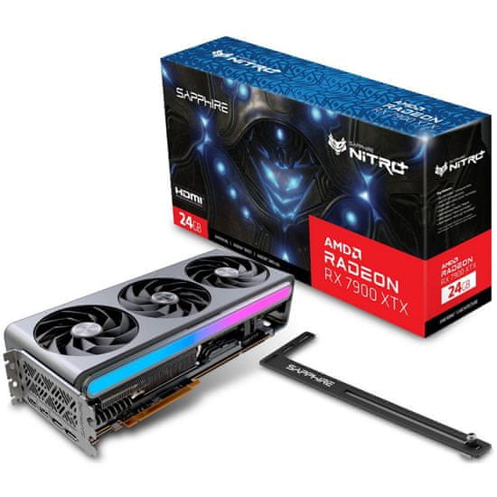 Sapphire NITRO+ AMD Radeon RX 7900 XTX Vapor-X 24 GB grafička kartica, 24 GB GDDR6 (11322-01-40G)