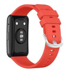 FIXED silikonski remen za Huawei Watch FIT, crvena (FIXSSTB-1054-RD)