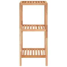 Vidaxl Kupaonska polica 36 x 36 x 79 cm od masivnog drva oraha