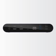 Belkin Connect Pro priključna stanica, za tri zaslona do 8K, Thunderbolt 4, USB C, USB A, HDMI, SD, GbE, audio, crna (INC006vfSGY)