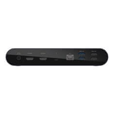 Belkin Connect Pro priključna stanica, za tri zaslona do 8K, Thunderbolt 4, USB C, USB A, HDMI, SD, GbE, audio, crna (INC006vfSGY)