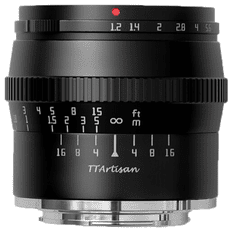 TTArtisan APS-C MF 50mm F/1,2 objektiv za Canon M