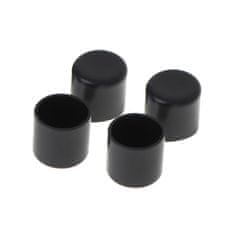 Ikonka Aga Poklopci za noge stolica 22 mm Crni