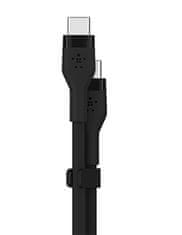 Belkin kabel, USB-C, silikonski, 2m, crna (CAB009bt2MBK)