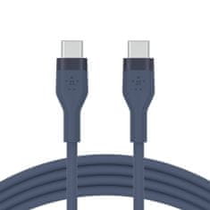 Belkin kabel, USB-C, silikonski, 3m, plava (CAB009bt3MBL)