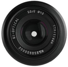 TTArtisan Fullframe MF 50mm F/2 objektiv za Canon RF