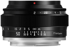 TTArtisan Fullframe MF 50mm F/2 objektiv za Nikon Z