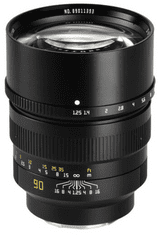 TTArtisan Fullframe MF 90mm F/1,25 objektiv za Sony E