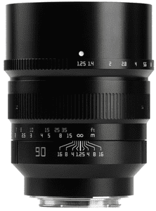 Fullframe MF 90mm F/1,25 objektiv za Sony E