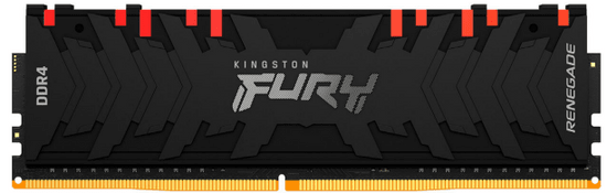 Kingston Fury Renegade memorija (RAM), 64GB, 3200MHz, DDR4, CL16, DIMM, RGB, 2 kom (KF432C16RBAK2/64)