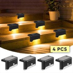 Cool Mango solarne LED svjetiljke za vanjsku rasvjetu, IP65, topla bijela, 4 komada