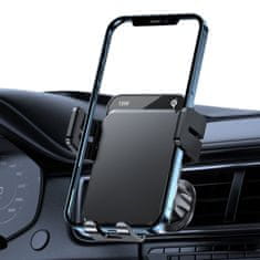 Joyroom JR-ZS219 držač mobitela za auto, Qi punjač 15W, crno