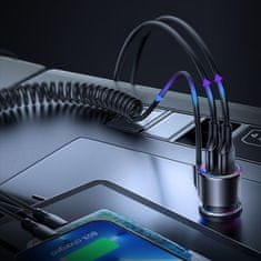 Joyroom JR-CL25 auto punjač 17W + Lightning kabel 1.5m, crno