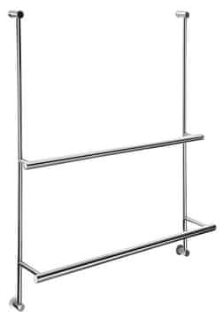 SAPHO Višekraki držač ručnika za tuš-kabinu 600x730x125 mm, kromirani, za staklo do 8 mm