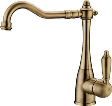 SAPHO Kuhinjska retro slavina KAYRA, stojeća, brončana