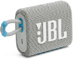 JBL GO3 prijenosni zvučnik, bijeli&lt;