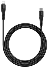 Canyon MFI-4 tip C na Lightning kabel, 1,2 m, crna (CNS-MFIC4B)