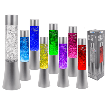 Out of The blue Dekorativna lava lampa LED RGB glitter 34cm
