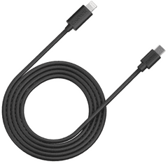 Canyon CFI-12 USB-C - Lightning kabel , PD 20W, crna (CNE-CFI12B)