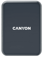 Canyon Megafix CA-15 magnetski nosač za automobil, bežično punjenje, crna (CNE-CCA15B)